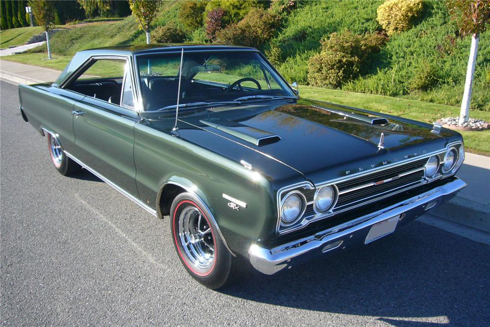 1967 PLYMOUTH GTX 2 DOOR HARDTOP