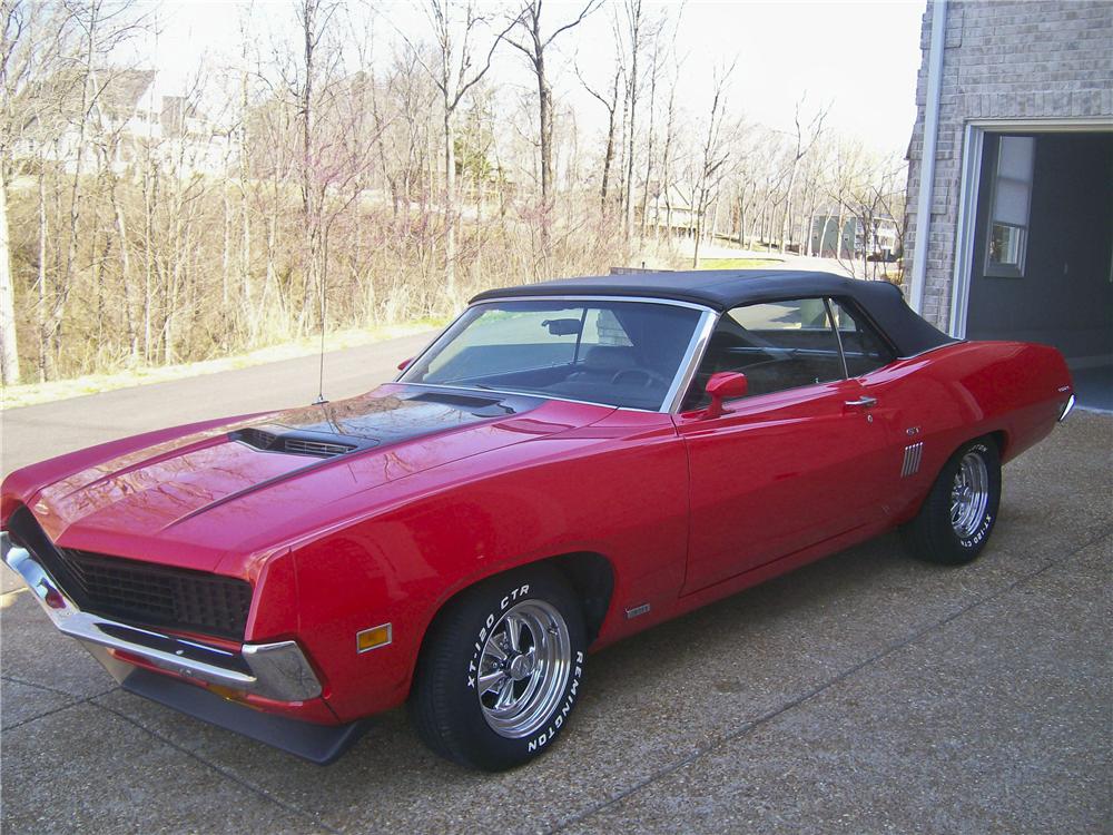 1970 FORD TORINO GT 2 DOOR CONVERTIBLE