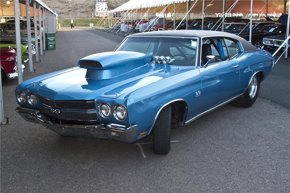 1970 CHEVROLET CHEVELLE CUSTOM 2 DOOR HARDTOP