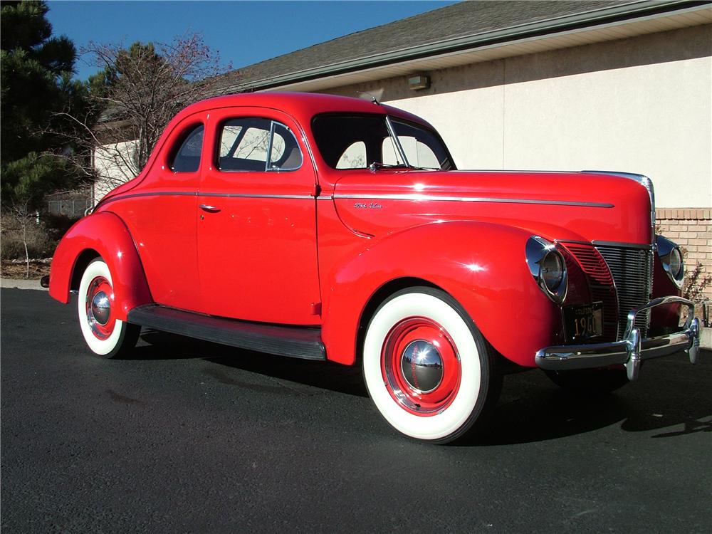 1940 FORD DELUXE CUSTOM 2 DOOR COUPE