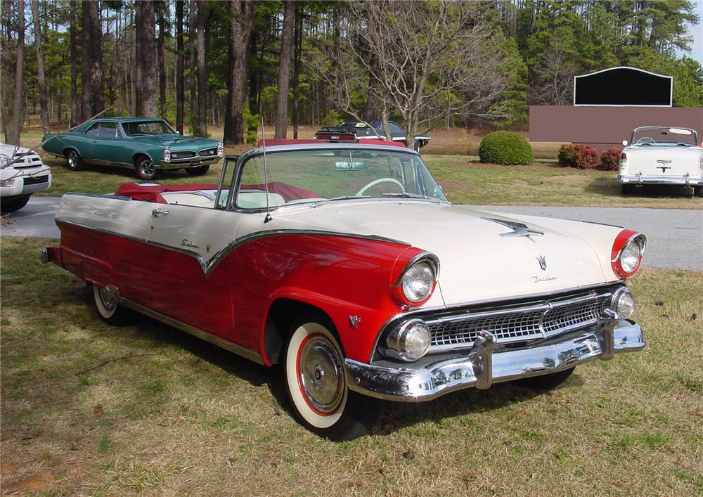 1955 FORD FAIRLANE SUNLINER CONVERTIBLE