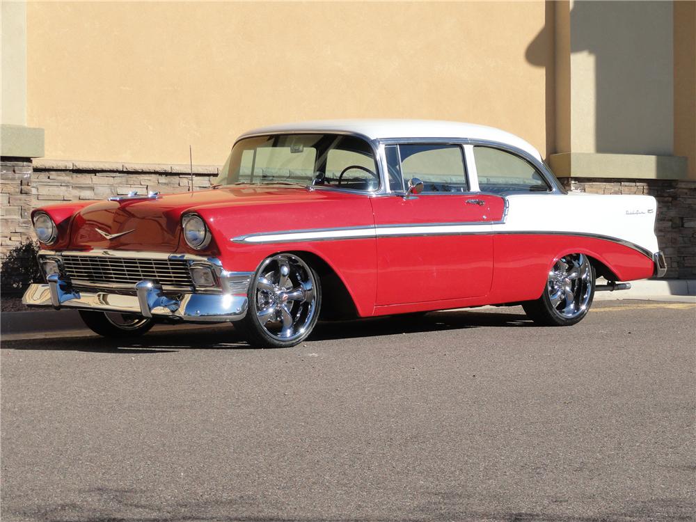 1956 CHEVROLET CUSTOM 2 DOOR SEDAN