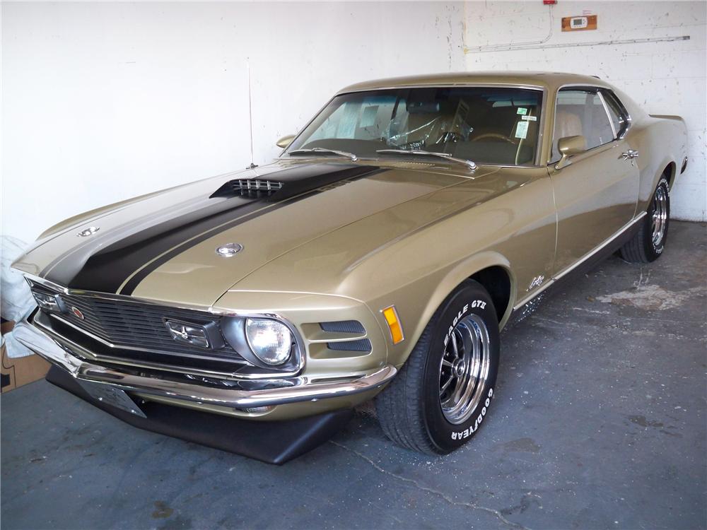 1970 FORD MUSTANG MACH 1 FASTBACK