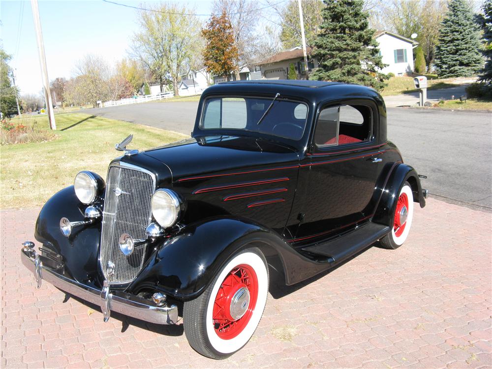 1935 CHEVROLET 3 WINDOW COUPE