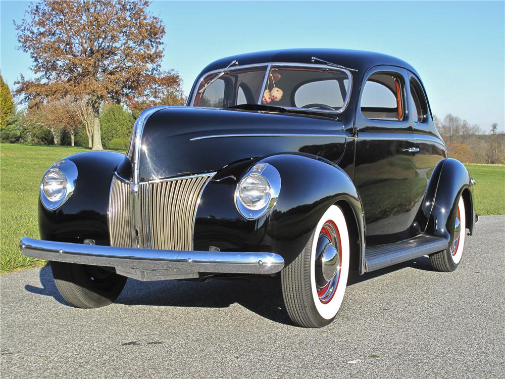 1939 FORD DELUXE CUSTOM 2 DOOR COUPE