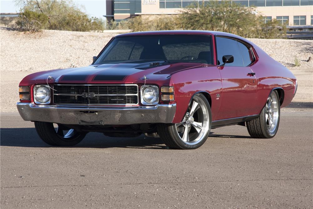 1971 CHEVROLET CHEVELLE CUSTOM COUPE