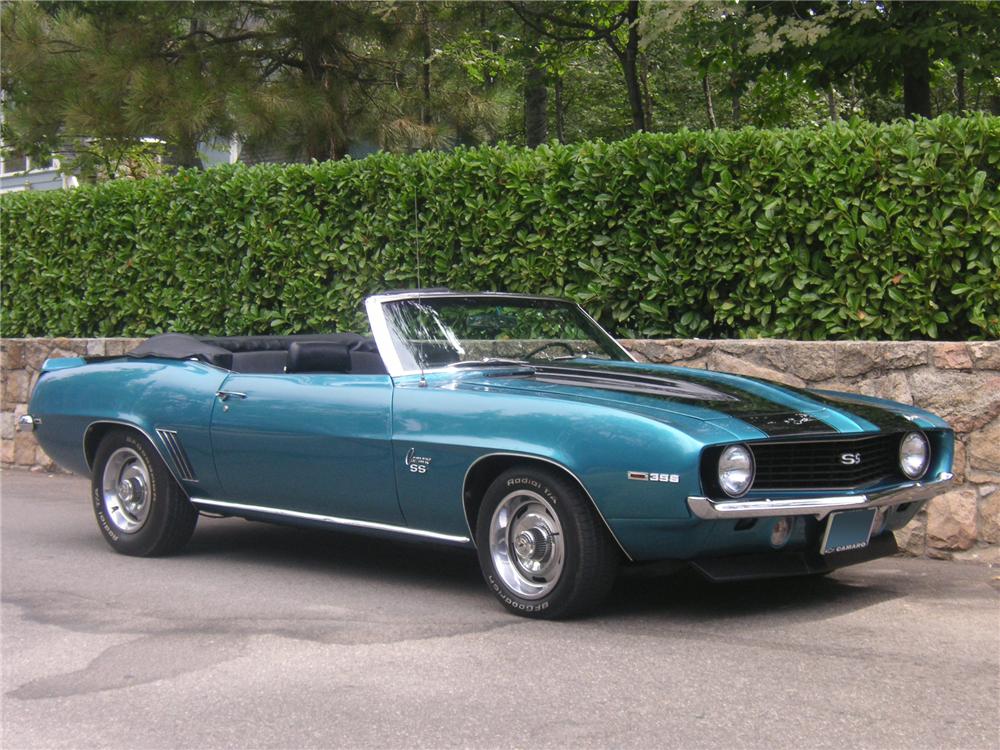 1969 CHEVROLET CAMARO SS CONVERTIBLE