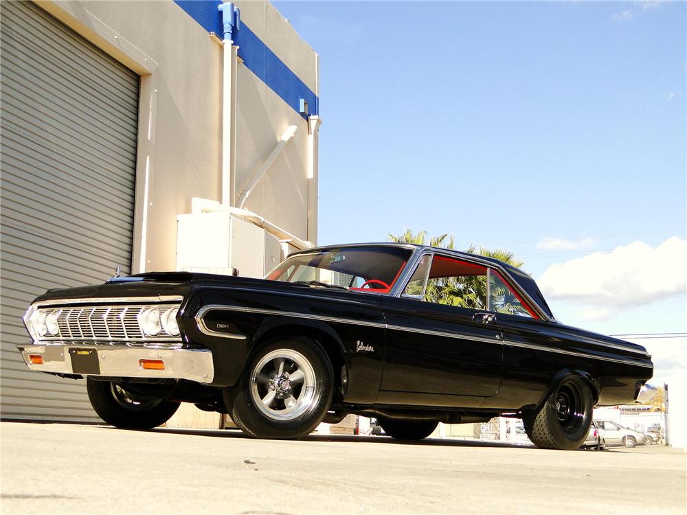 1964 PLYMOUTH BELVEDERE CUSTOM 2 DOOR HARDTOP