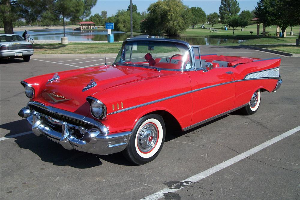 1957 CHEVROLET BEL AIR CONVERTIBLE