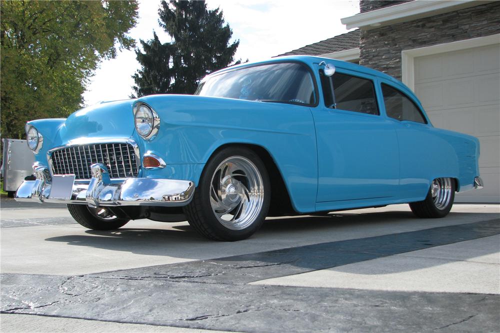 1955 CHEVROLET 150 CUSTOM 2 DOOR POST