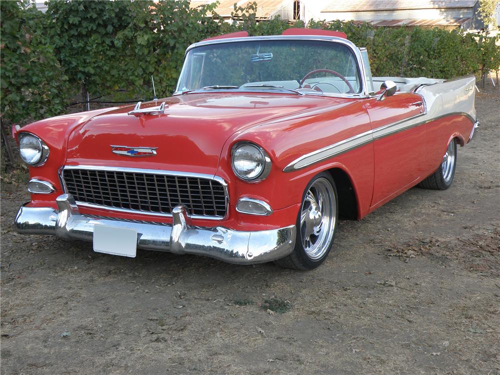 1955 CHEVROLET BEL AIR CUSTOM CONVERTIBLE