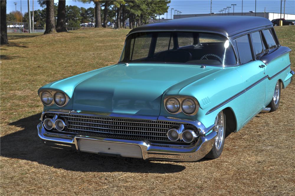 1958 CHEVROLET CUSTOM 2 DOOR WAGON