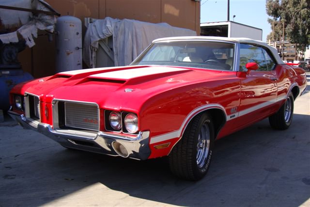 1972 OLDSMOBILE 442 W30 CONVERTIBLE