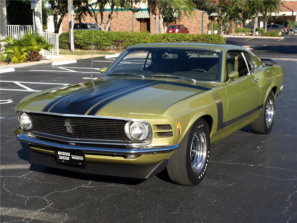 1970 FORD MUSTANG BOSS 302 FASTBACK