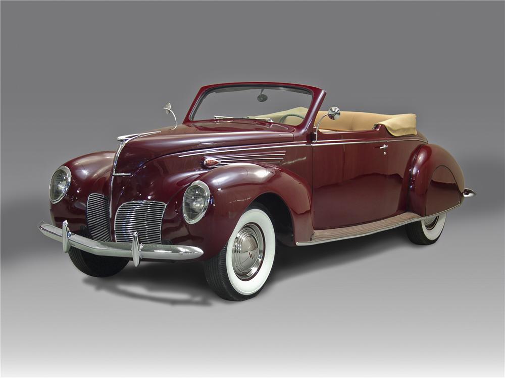 1938 LINCOLN ZEPHYR CONVERTIBLE