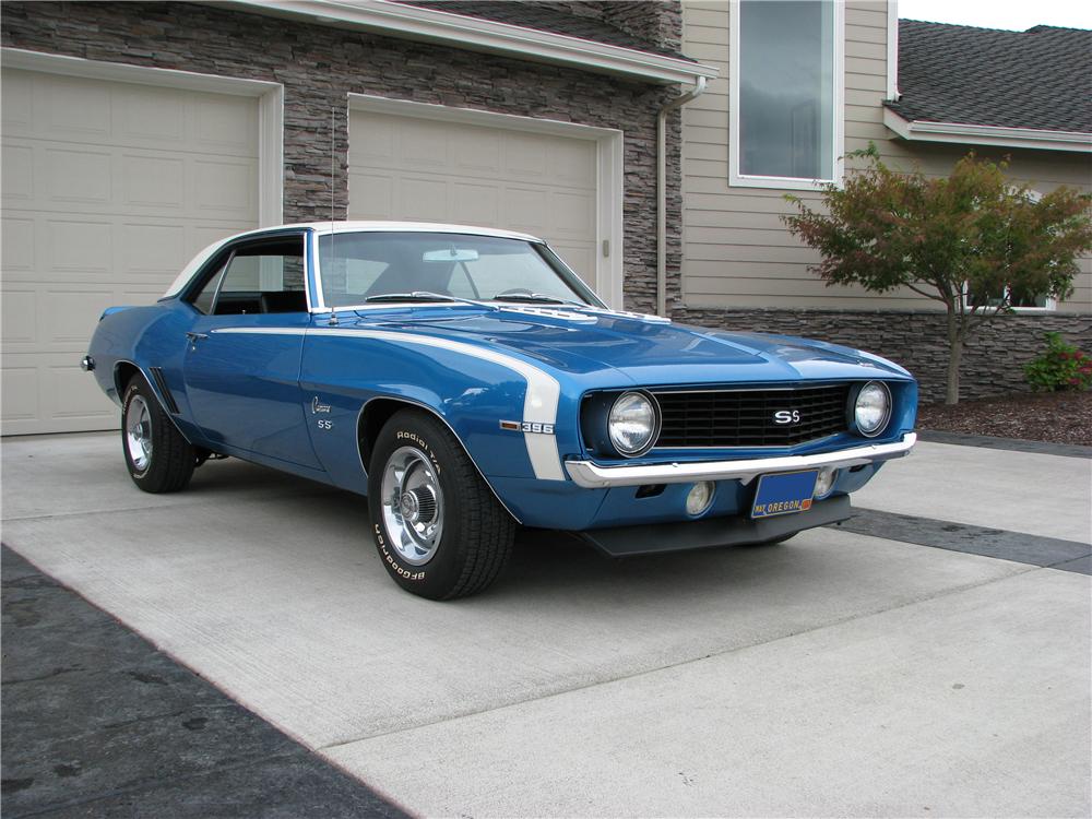 1969 CHEVROLET CAMARO SS 2 DOOR COUPE