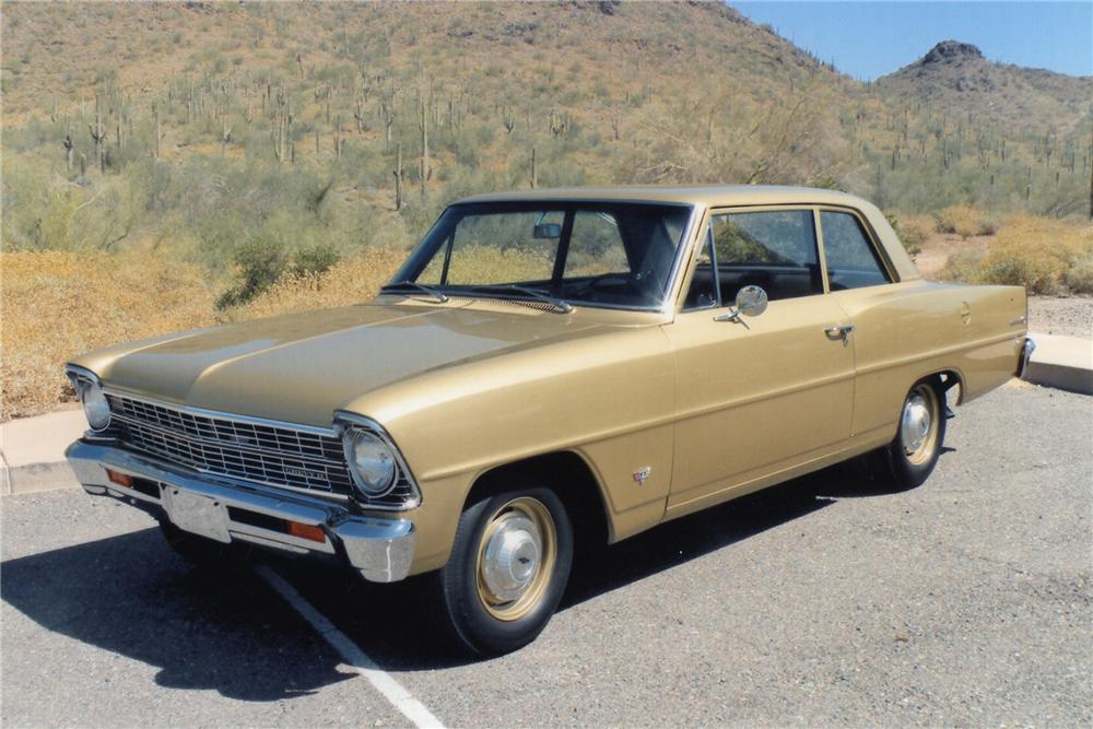 1967 CHEVROLET NOVA 2 DOOR POST