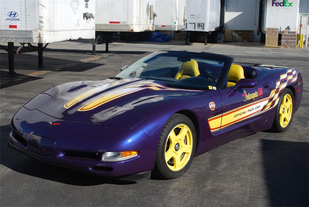 1998 CHEVROLET CORVETTE INDY PACE CAR CONVERTIBLE