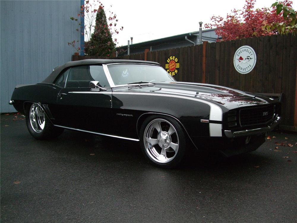 1969 CHEVROLET CAMARO CUSTOM CONVERTIBLE