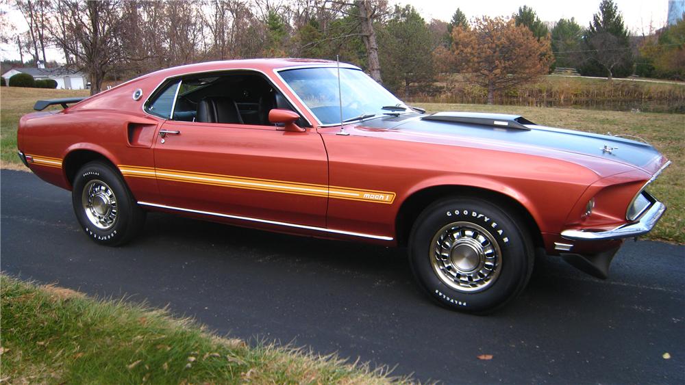 1969 FORD MUSTANG MACH 1 FASTBACK