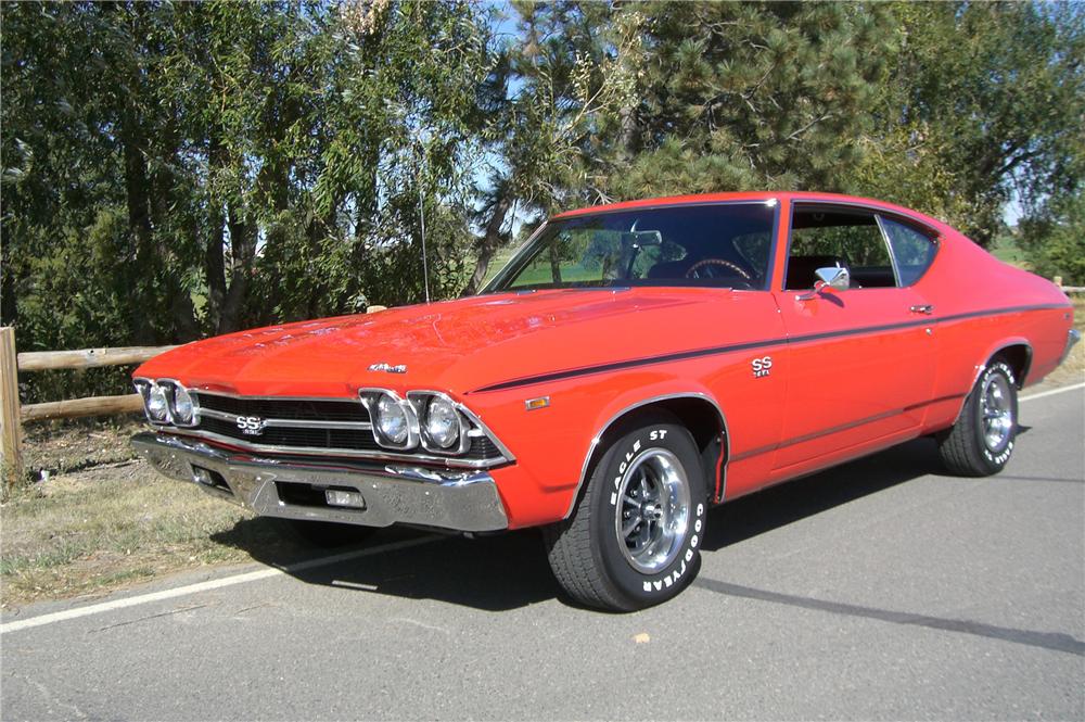 1969 CHEVROLET CHEVELLE SS 396 2 DOOR HARDTOP