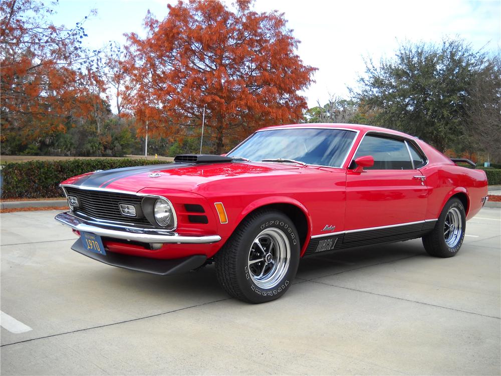 1970 FORD MUSTANG MACH 1 FASTBACK