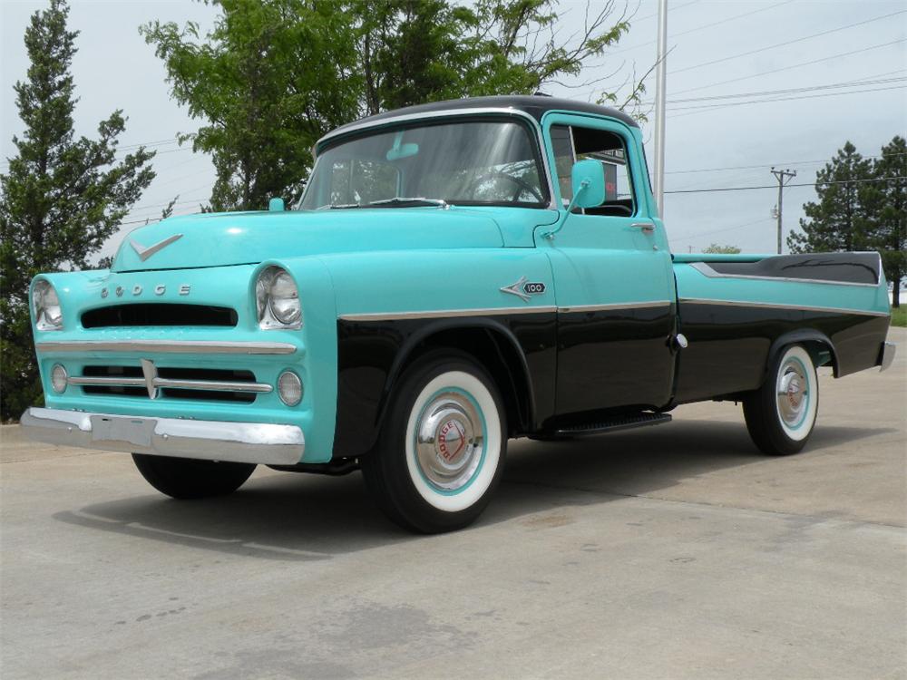 1957 DODGE D-100 SWEPTSIDE PICKUP