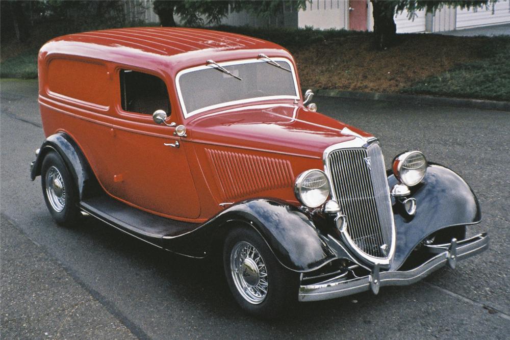 1934 FORD DELUXE CUSTOM SEDAN DELIVERY