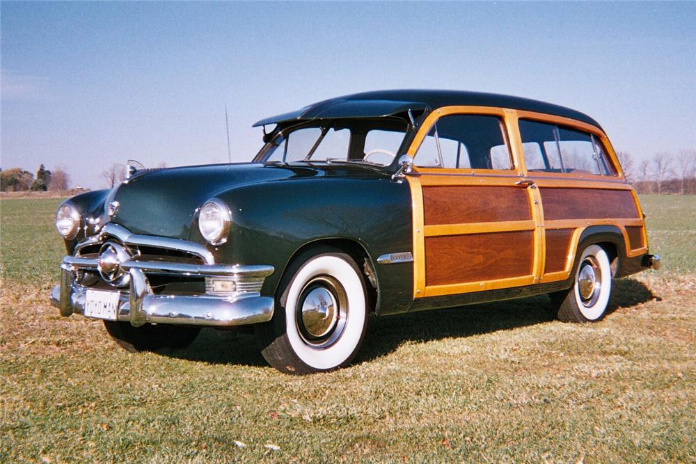 1950 FORD 2 DOOR WOODY WAGON