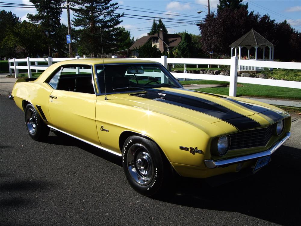 1969 CHEVROLET CAMARO Z/28 2 DOOR COUPE