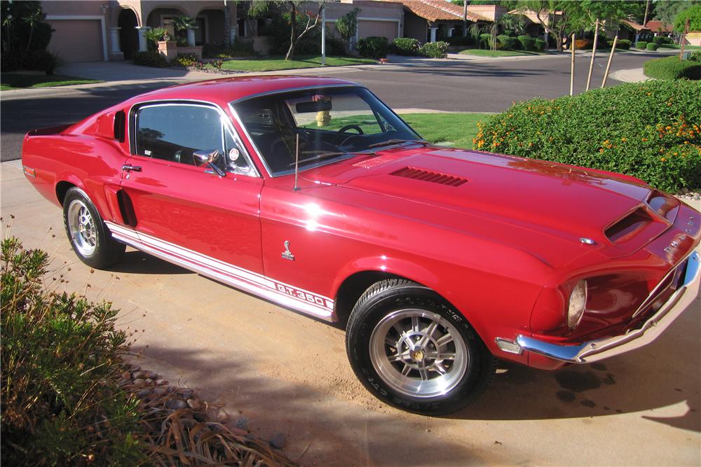 1968 SHELBY GT350 2 DOOR HARDTOP