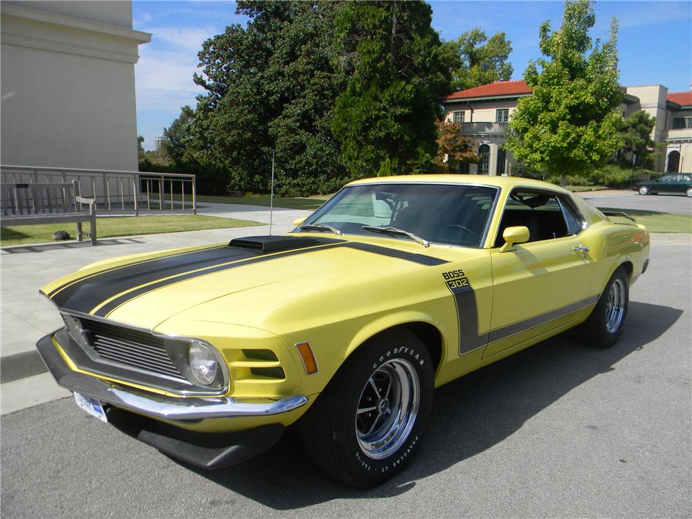 1970 FORD MUSTANG BOSS 302 FASTBACK