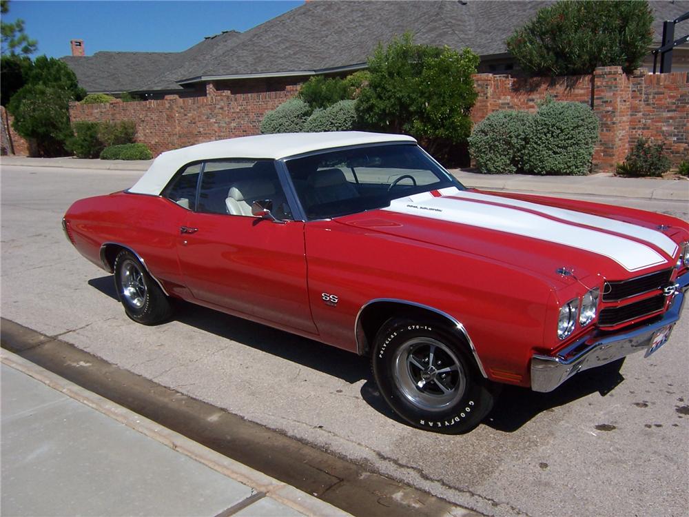 1970 CHEVROLET CHEVELLE SS CUSTOM CONVERTIBLE
