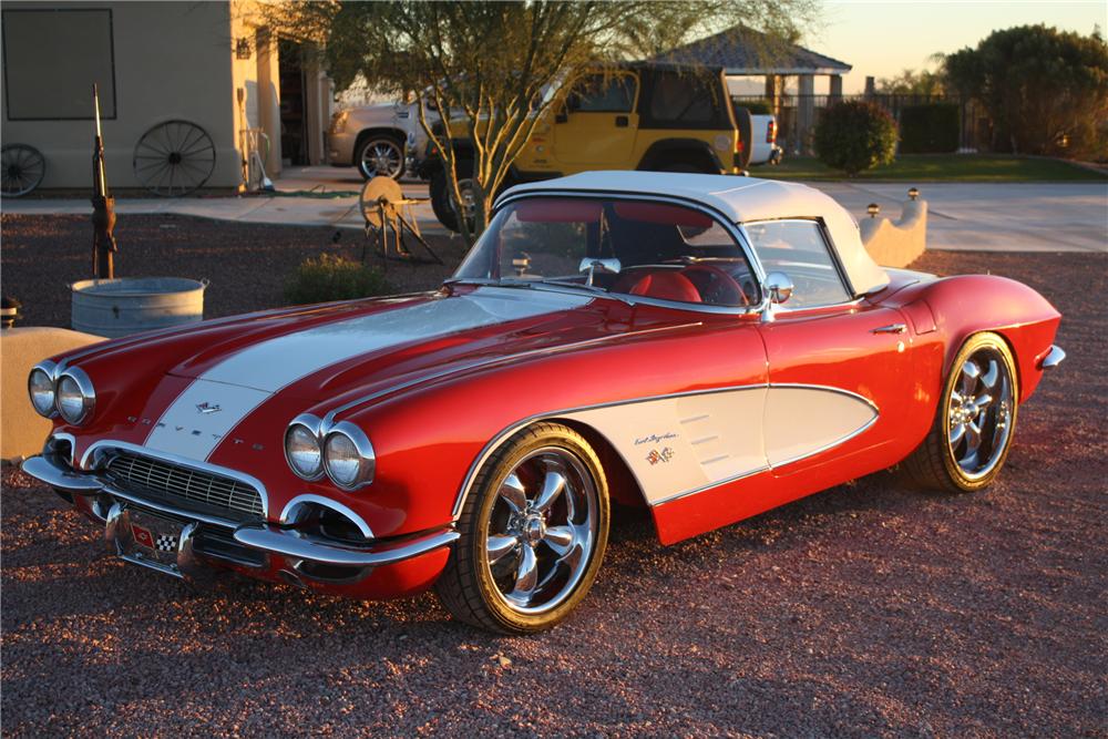 1961 CHEVROLET CORVETTE CUSTOM CONVERTIBLE