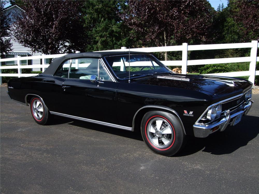 1966 CHEVROLET CHEVELLE SS 396 CONVERTIBLE