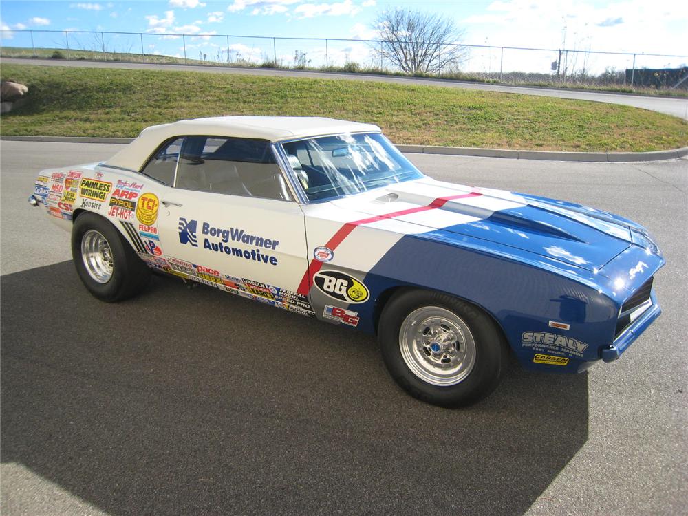 1969 CHEVROLET CAMARO CONVERTIBLE RACE CAR