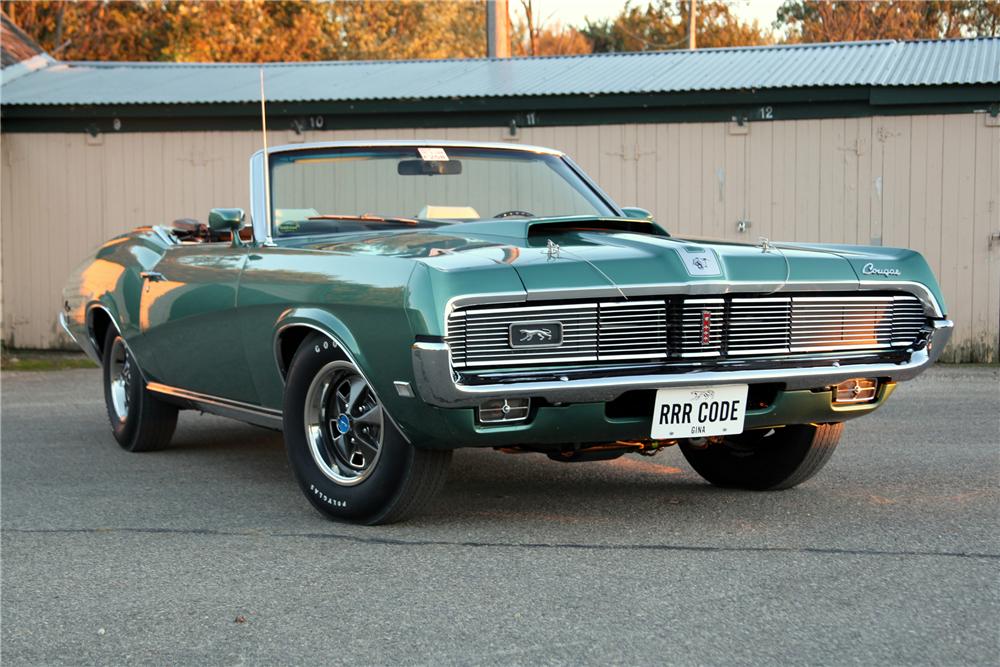 1969 MERCURY COUGAR XR7 CONVERTIBLE