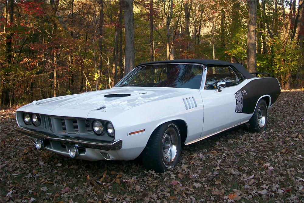 1971 PLYMOUTH CUDA CUSTOM CONVERTIBLE