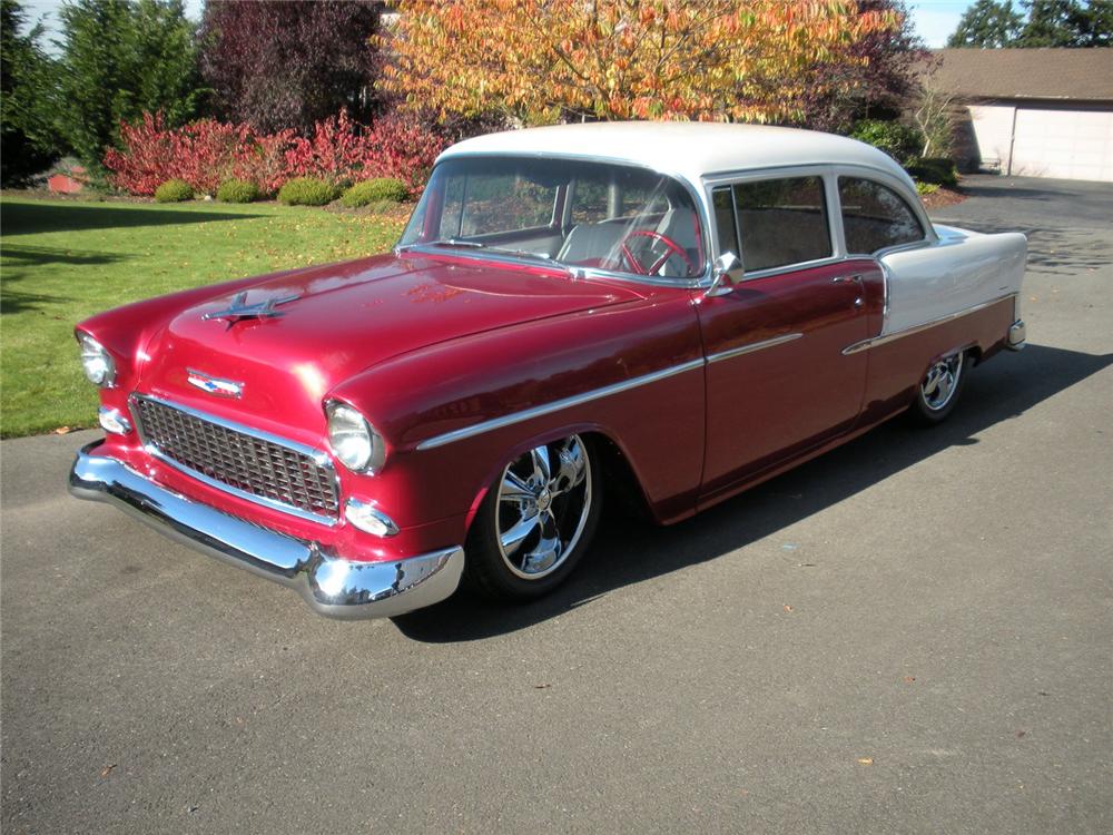 1955 CHEVROLET BEL AIR CUSTOM 2 DOOR COUPE