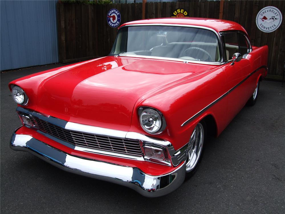 1956 CHEVROLET BEL AIR CUSTOM 2 DOOR HARDTOP