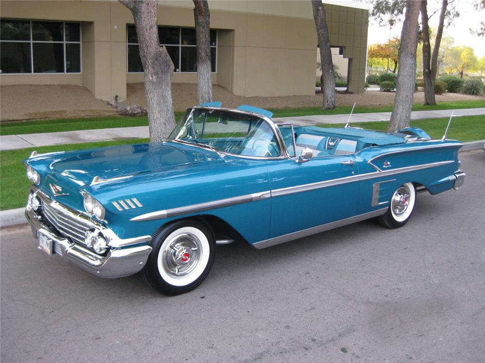 1958 CHEVROLET IMPALA CONVERTIBLE on Friday @ 03:00 PM