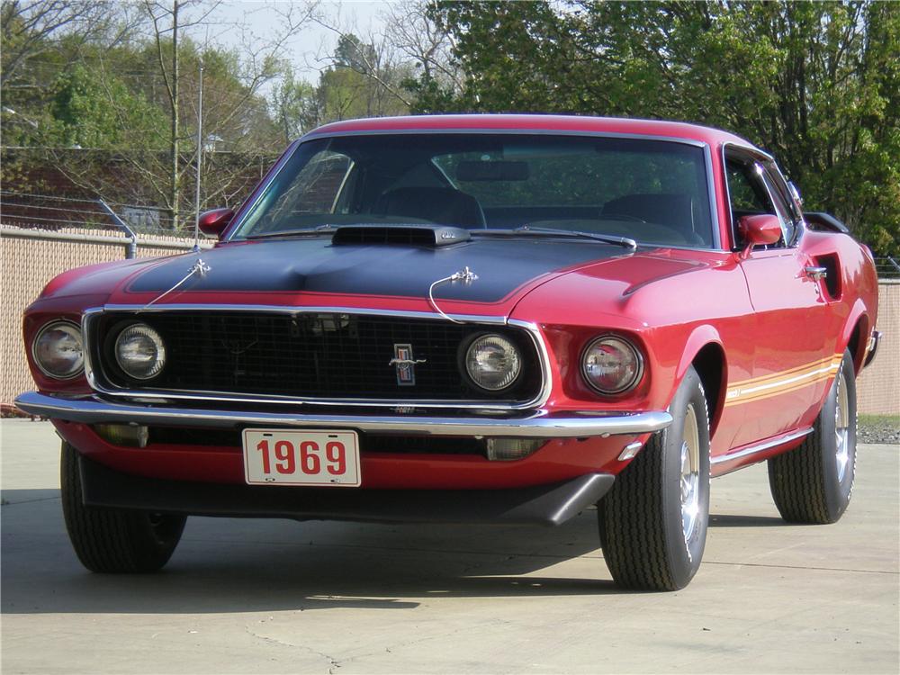 1969 FORD MUSTANG MACH 1 428 SCJ 2 DOOR FASTBACK