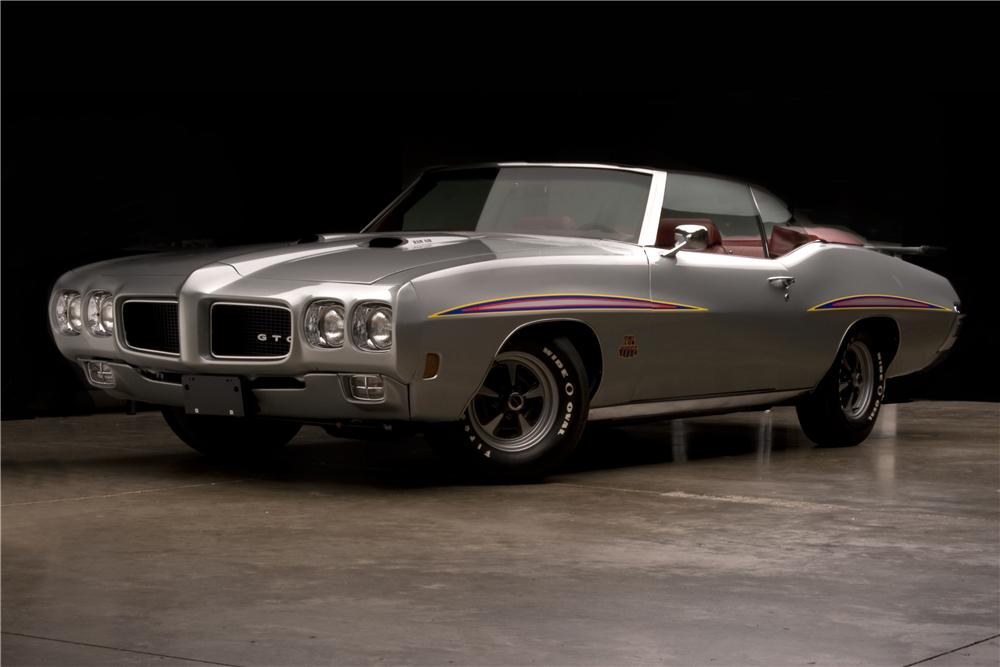 1970 PONTIAC GTO JUDGE 2 DOOR CONVERTIBLE