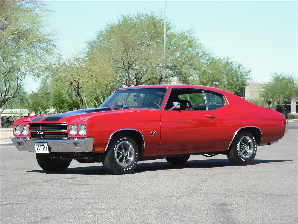 1970 CHEVROLET CHEVELLE SS LS6 2 DOOR HARDTOP