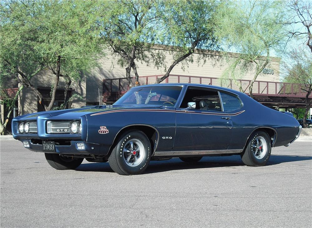 1969 PONTIAC GTO JUDGE 2 DOOR HARDTOP