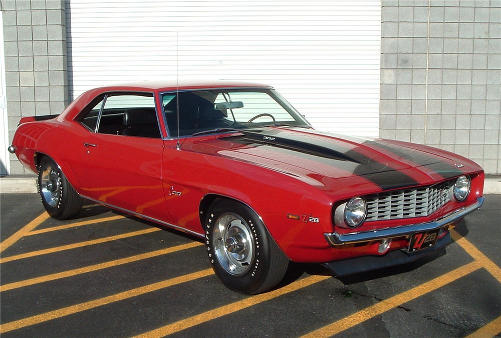 1969 CHEVROLET CAMARO Z/28 2 DOOR COUPE