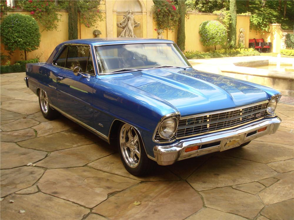 1967 CHEVROLET NOVA CUSTOM 2 DOOR COUPE