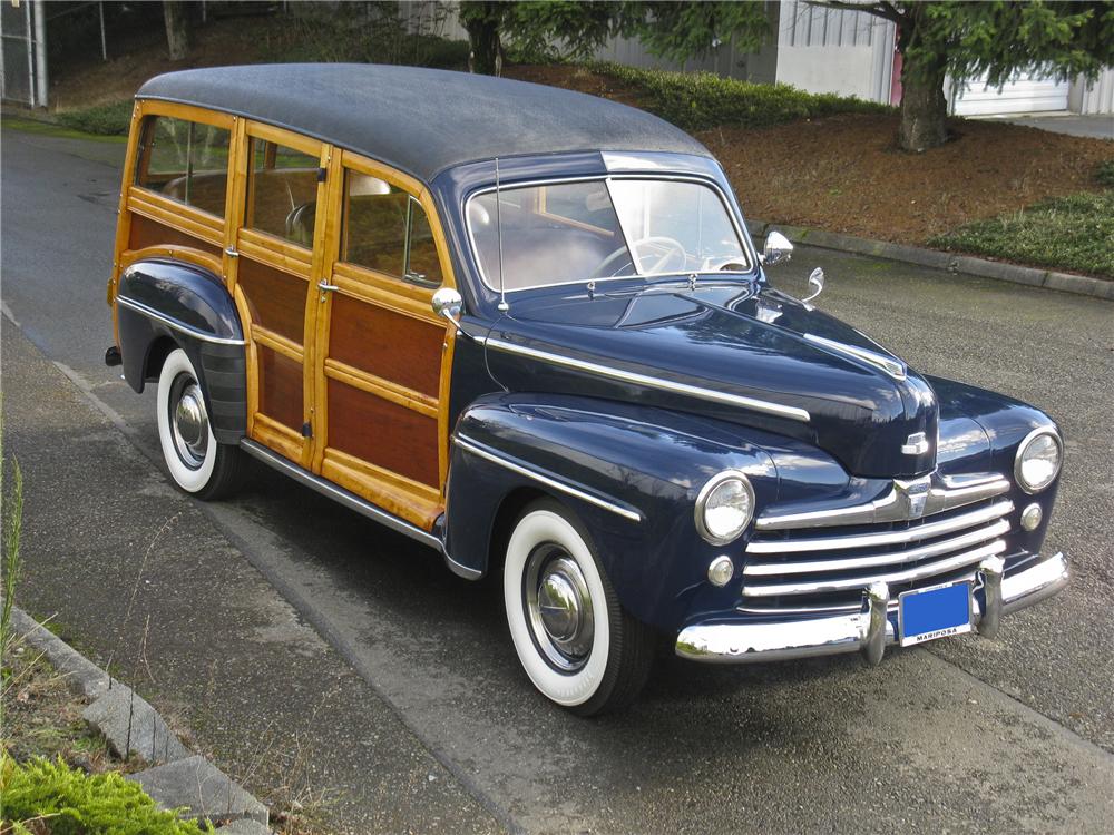 1948 FORD SUPER DELUXE WOODY WAGON