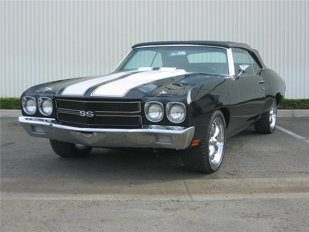 1970 CHEVROLET CHEVELLE CUSTOM CONVERTIBLE