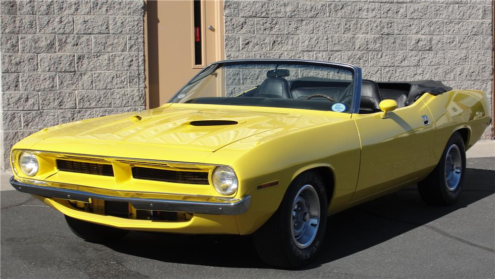 1970 PLYMOUTH BARRACUDA CUSTOM CONVERTIBLE